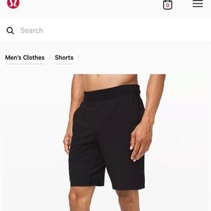 Lululemon T.H.E. short 9” linerless